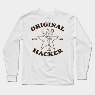 Original Hacker Long Sleeve T-Shirt